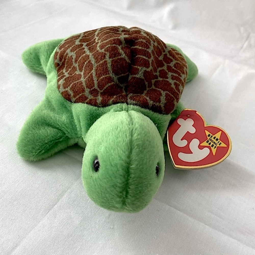 🎁 Speedy the Turtle, The Beanie Babies Collection, Ty Inc., NWT, Vintage